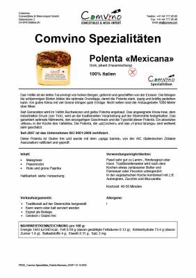 Polenta "Mexicana" 300 g (Hausmischung)
