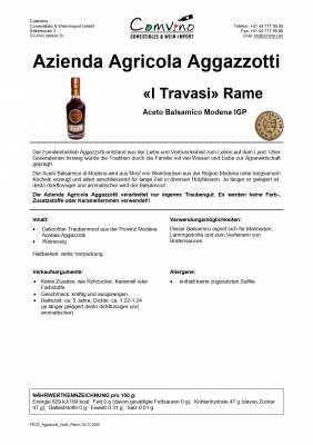 Aceto Balsamico di Modena "Rame" 25cl